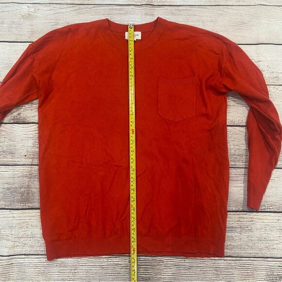 Orange Creek Red Sweater with Button Back Details - Picture 8 of 11